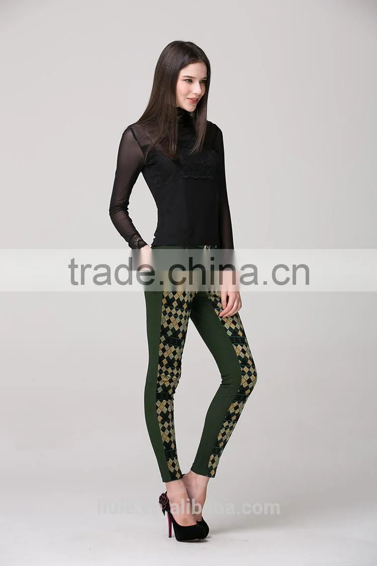 new style ladies pants comfortable tight women pants