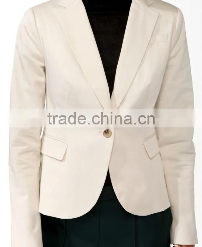 Longline Double-Breasted Blazer