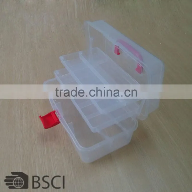 D&D plastic storage box beading thread case (No33020) organizor sewing box