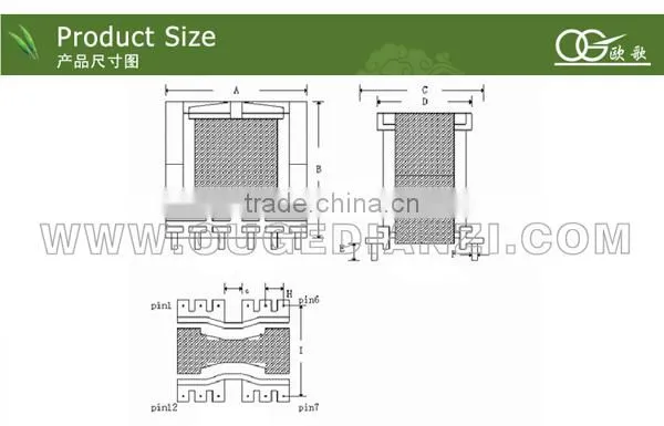 PQ3230 high frequency transformer of SMPS power supply transformer