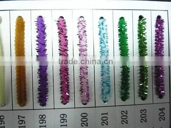 Top level Crazy Selling colorful chenille stem pipe cleaner