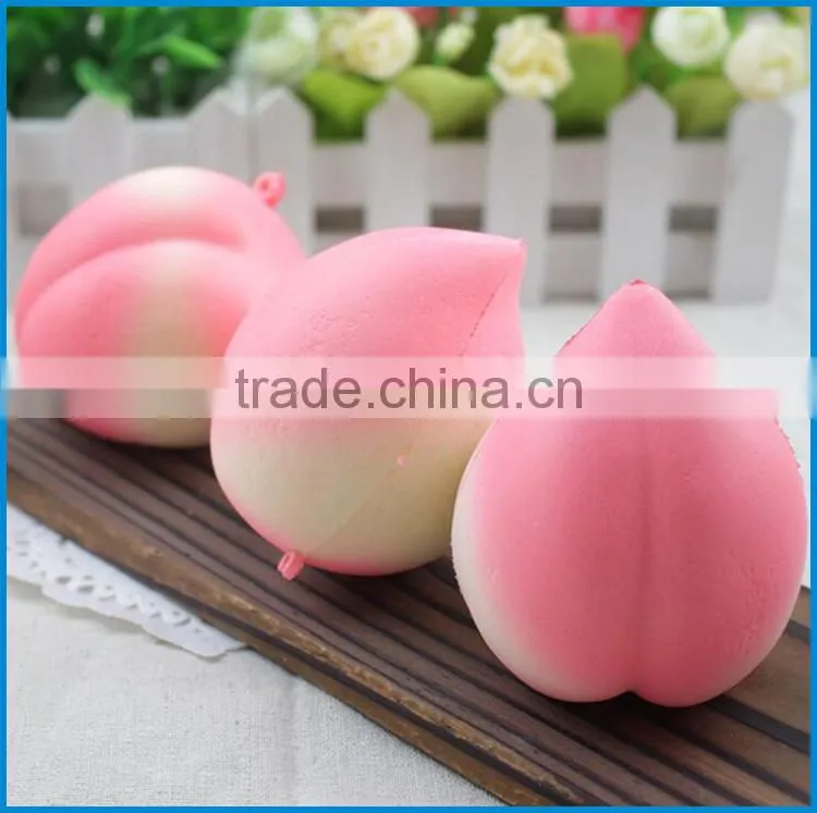 Latest new fashion slow rising toys peach squishy for children