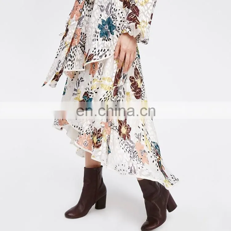 Latest Design Sexy Women Plunge V-neckline Sleeveless Midi Party Dress