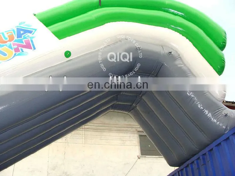 Inflatable yacht water slide fit the free style for jumping park