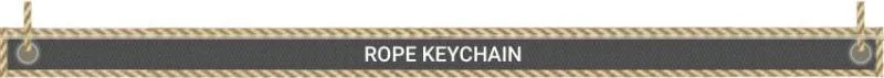 Cute Braided Colorful Fancy Rope Keychain