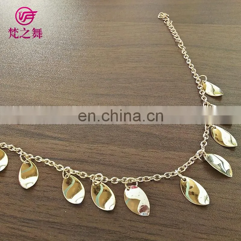 Wholesale turkish belly dance anklet chain jewelry accessories P-9047#