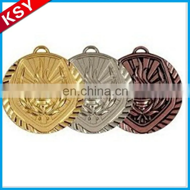 2017 Best Selling High Quality Snowflake Military Medal Ribbons Medals With Silk Ribbon