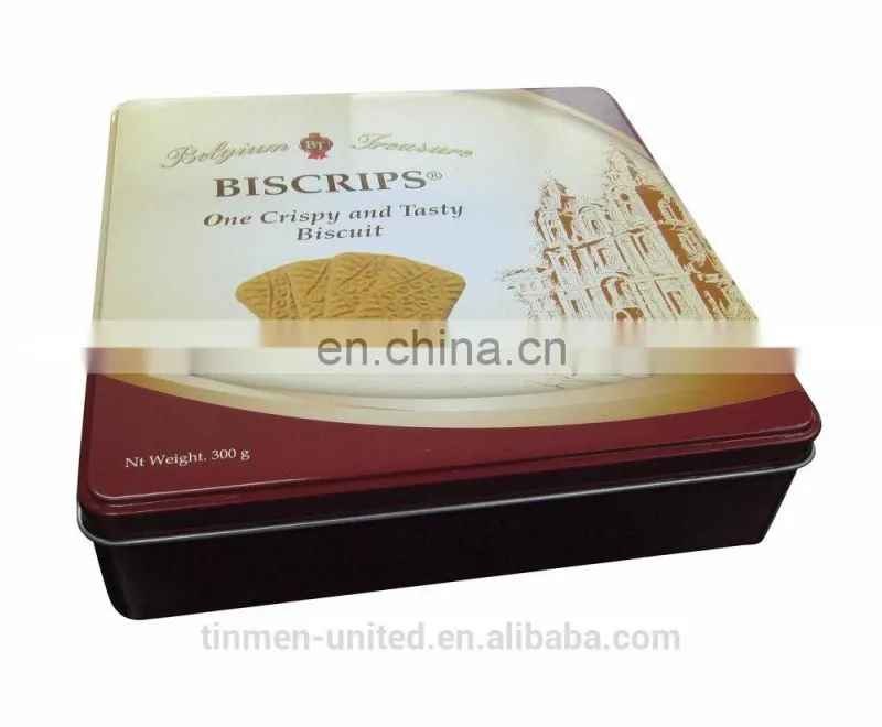Metal tin container