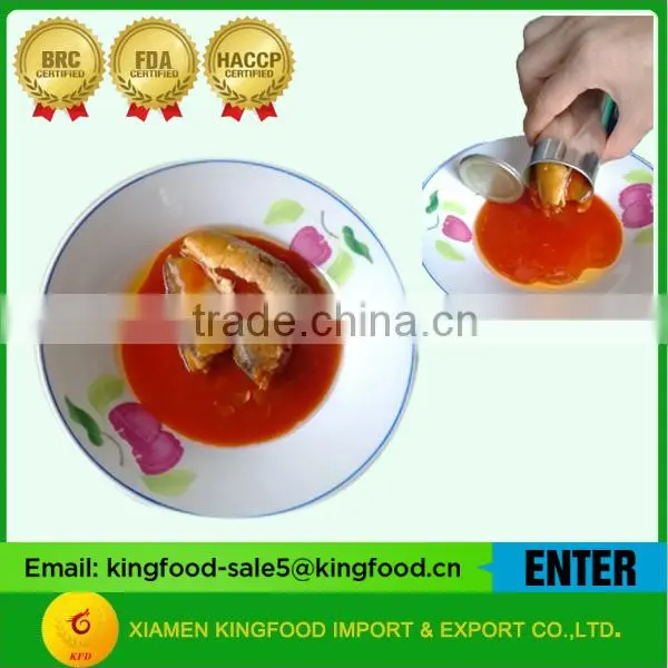 Best quality canned sardine importers 155g canned sardine brands