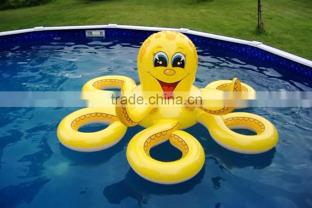 Inflatable octopus people swimming laps / inflatable water toys