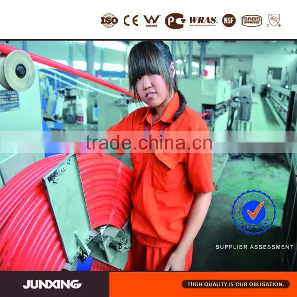Anti-oxygen Pe-rt plastic pipe with oxygen barrier for floor heating/evoh oxygen barrier pipe