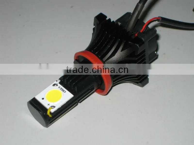 high intensity LED power headlight 50W 2000Lm 12V/24V