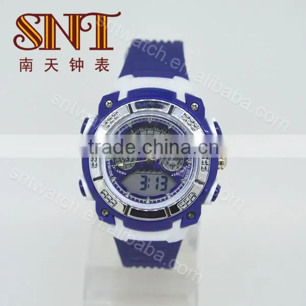 Hot sale watch analogue-digital watch with PU band