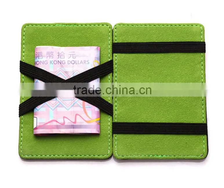 Promotional Genuine leather magic wallet