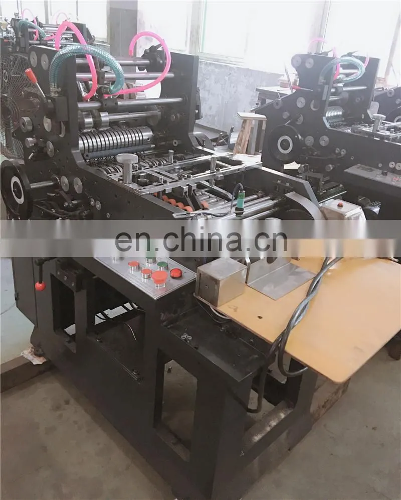 ZF250A Automatic bill cash Restaurant Napkin Small Chinese Envelope paper bag Making Machine