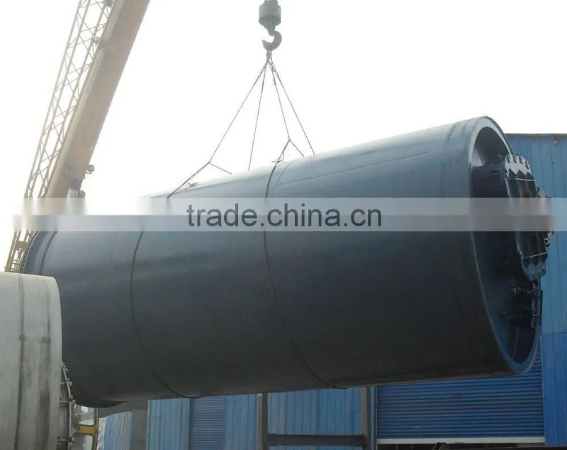 Waste tire rubber plastic oil pyrolysis plant recycling fuel oil machinery