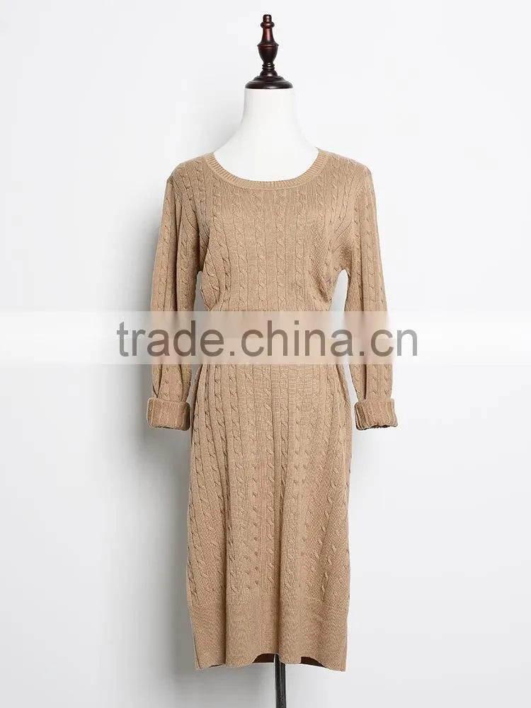 Special design chashmere knitted sweater for fashion ladies