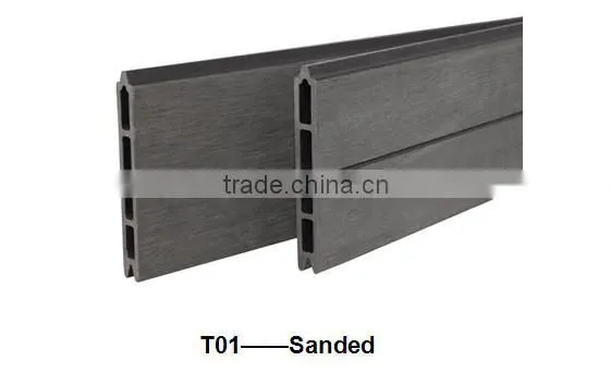 Wood plastic composite vegetable garden fencing