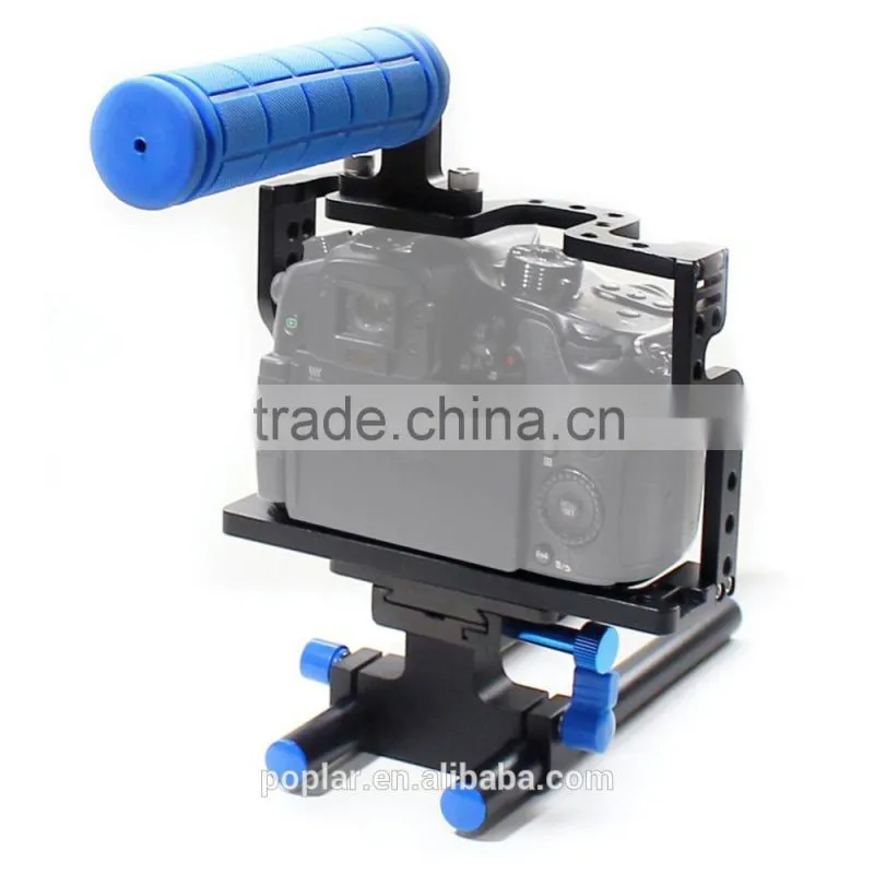 POPLAR New camera cage dslr cage camera cage for dslr stabilizer camera accessory