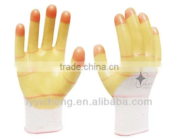 pvc coated safety gloves