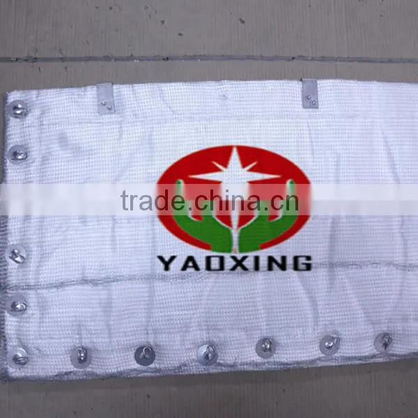 heat protection mesh with ceramic fiber blanket thermal insulation shield thermal shroud