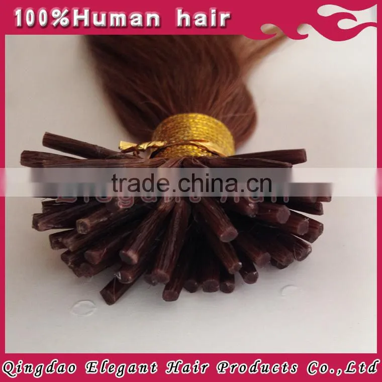 human hair 100% unprocessed human hair extension 1g/strand