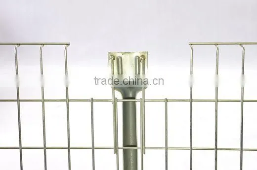 Material handling steel wire mesh decking for pallet racking