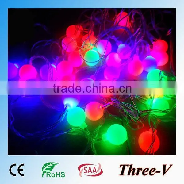 Cherry bulb string LED Xmas lights holiday party hotel home corridor window tree decoration LED string light 5M/10M 220V/110V