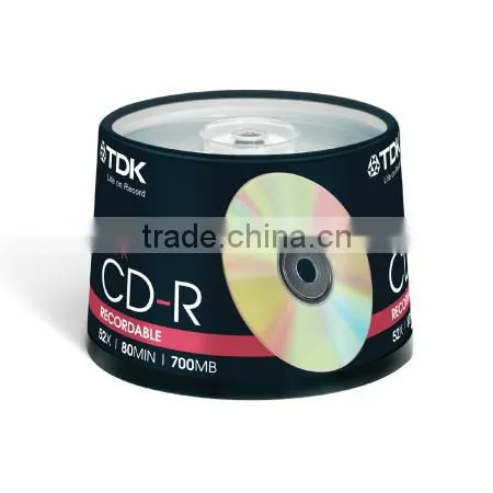 Taiwan TDK cd printable tdk blank cd, cake boxes