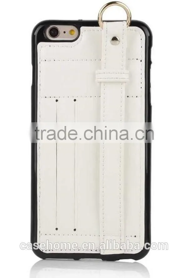 New Design Phone Back Cover for iphone 6s With Hand Strap