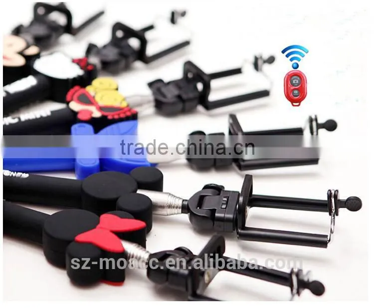 2015 new gift Portable Handheld cartoon monopod