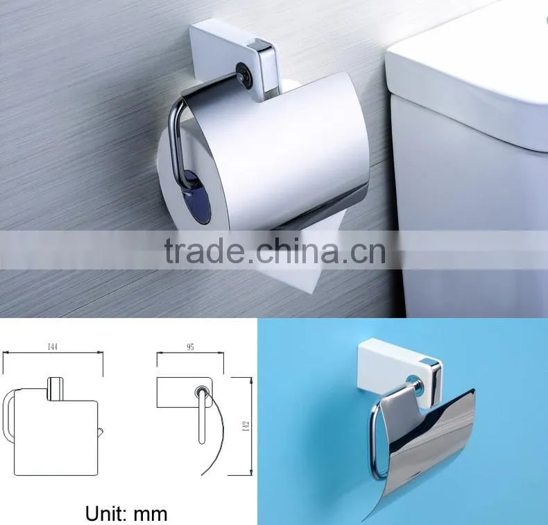 European style chrome bathroom accessory set wholesale toilet paper holder