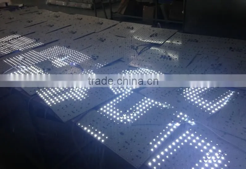 Led flashing screen display