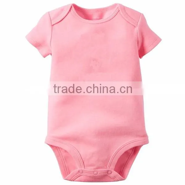 PF-MS-055 cotton 100% plain red baby rompers