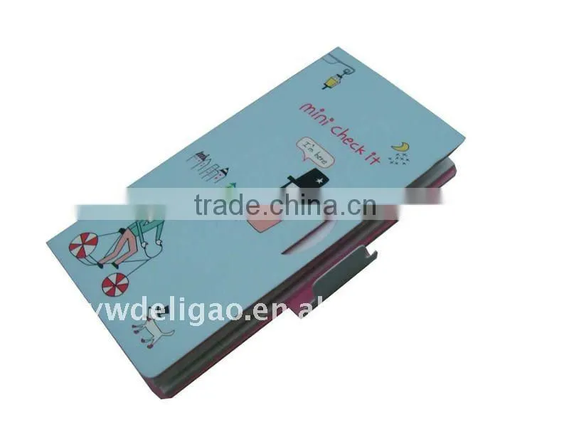 Note Book Shapes Color Removable Super Sticky Notes for Office Stationery