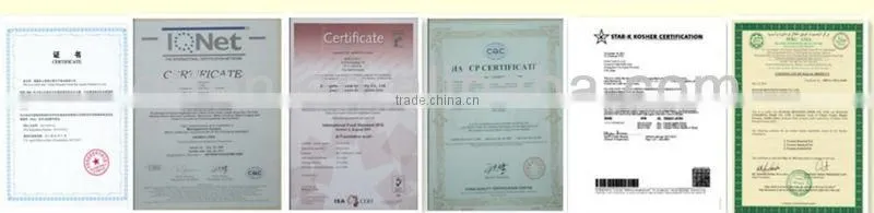 Mixed IQF frozen vegetable and fruit with HACCP BRC certificate