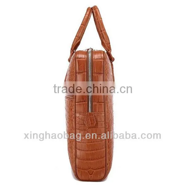 Big designer crocodile bag bali moroccan leather bag for man