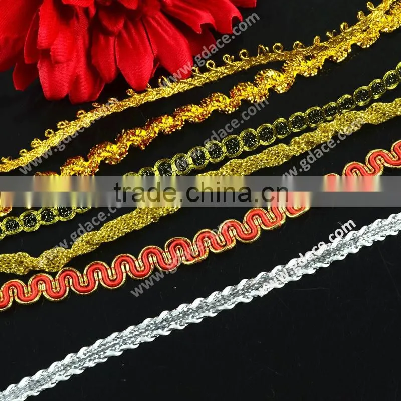 Sequin Bridal Lace Trim for Wedding Garment/Headband