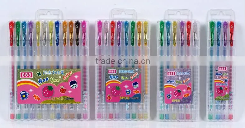 new arrival promotion color changing gel ink pen