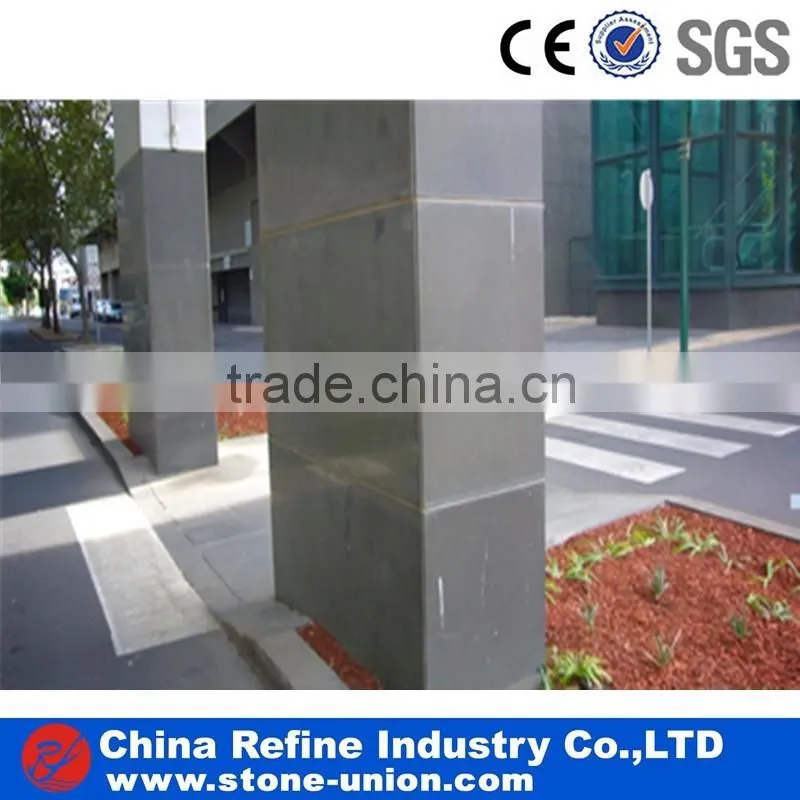 Honed hainan grey basalt outdoor flooring tiles