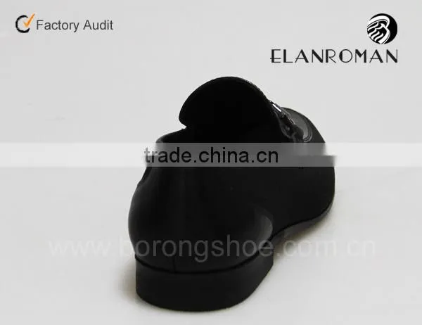 Customed men Fashion casual slip on men leather dress shoes