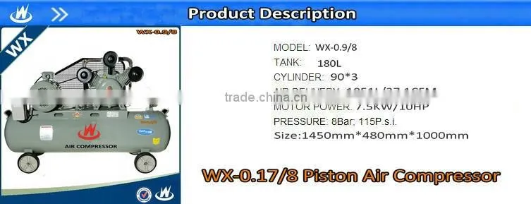 2016 High Quantity Piston Ring for Air Compressor ,3 Cylinder Piston Air Compressor ,Mini Piston Air Compressor WX-0.9/8