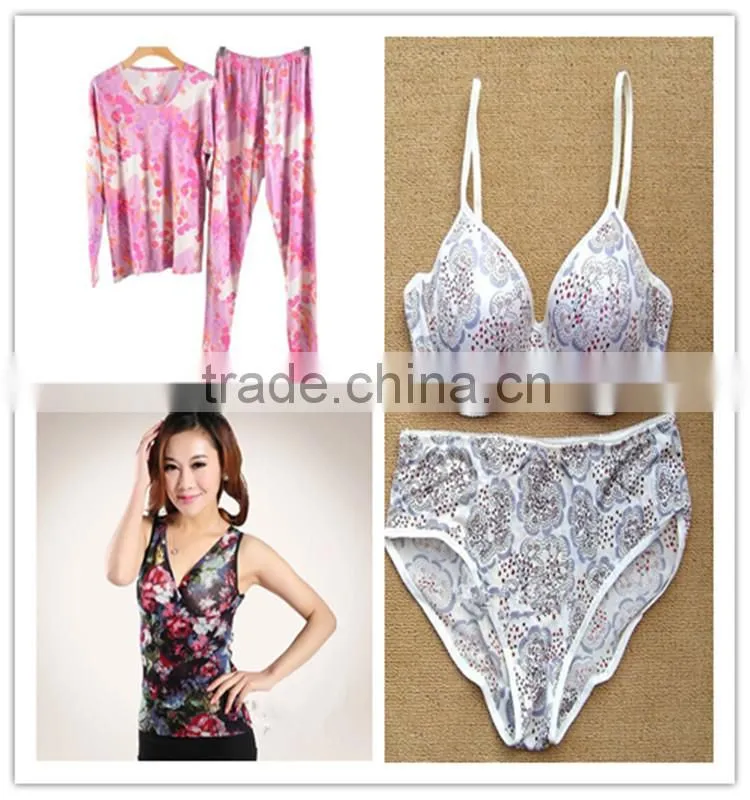 New arrival fashion design printed 95% cotton 5% spandex knitted fabric