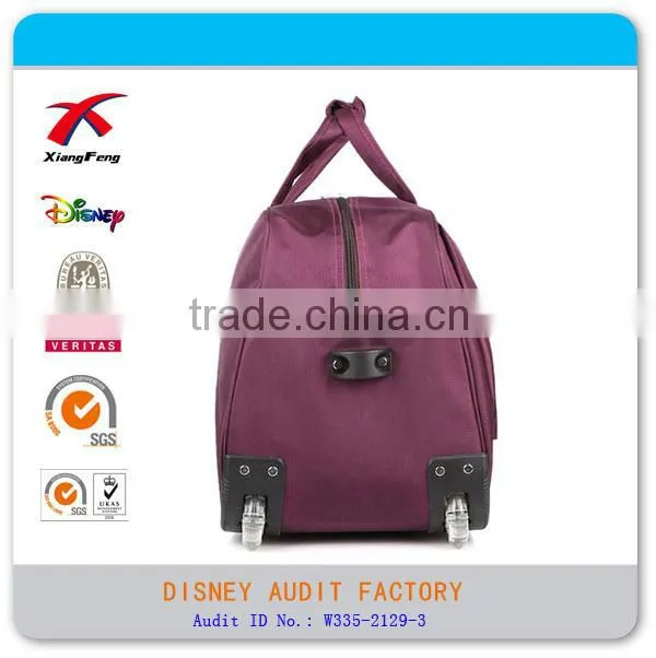2015 new style travel bag with trolley