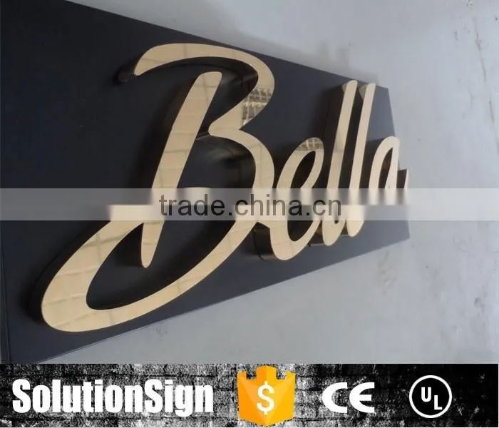 Front Lit Signage Acrylic Led Luminous Standard Channel Letters