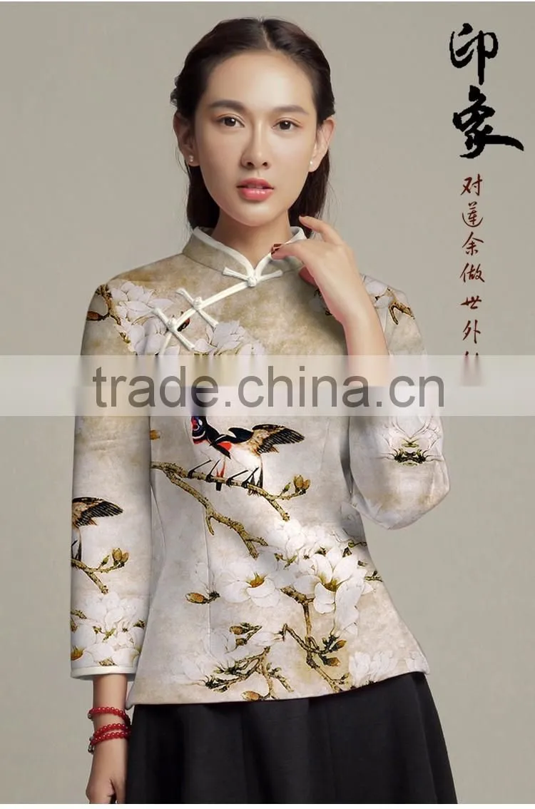 High Quality Cheap Custom Print Stretch Silk Fabric