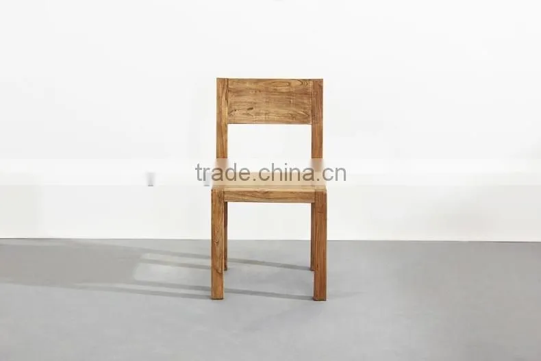 Chinese antique reclaimed solid wood dining chair