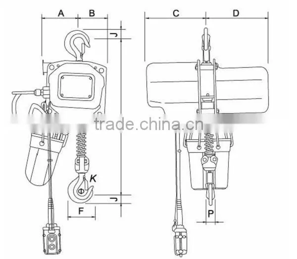 Harga Hoist Crane 5 Ton