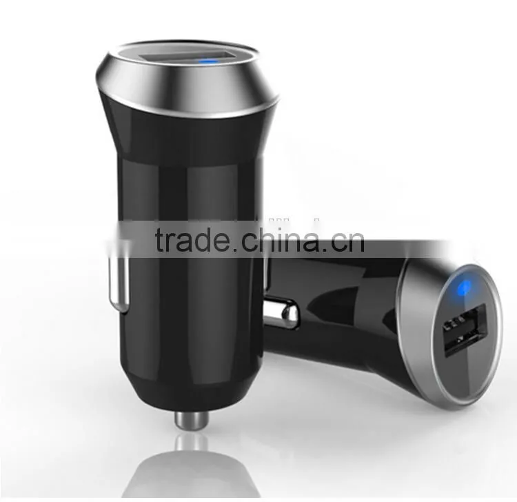 2015 New design USB Car Charger Shenzhen factory price promotional dual port car charger usb