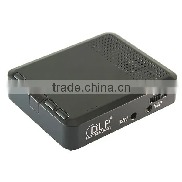 HDMI/VGA/AV/USB/MICRO USB Support Mini Pocket Multimedia DLP LED Projector